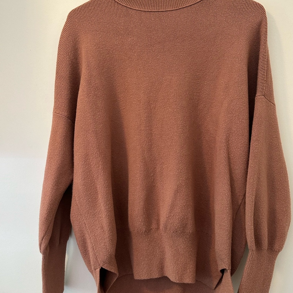 Abercrombie and Fitch brown long sleeve tunic